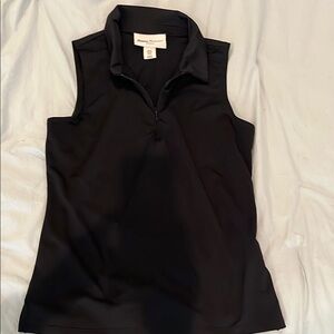 Sleeveless Black Top